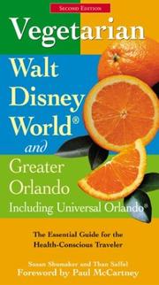 Cover of: Vegetarian Walt Disney World and greater Orlando | Susan Shumaker