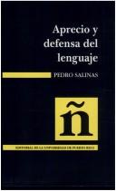 Cover of: Aprecio y Defensa del Lenguaje