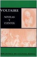 Cover of: Novelas y Cuentos by Voltaire, Francois-Marie Aroueet