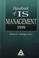 Cover of: Handbook of IS Management