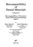 Cover of: Biocompatibility of Dental Materials: Biocompatibility of Preventive Dental Materials and Bonding Agents