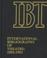 Cover of: International Bibliography of Theatre