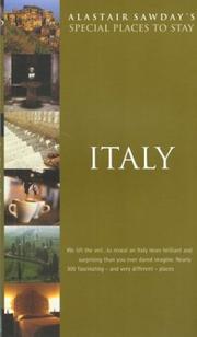 Cover of: Special Places to Stay Italy, 3rd (Special Places to Stay)