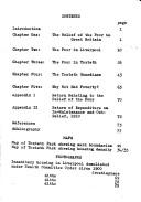 Cover of: The sources of poverty: the causes of poverty in Liverpool in general and Toxteth in particular during the decade (1900-1910) of the Royal Commission on the Poor Law and Relief of Distress