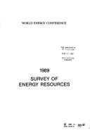 Survey of energy resources by World Energy Conference