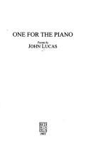 Cover of: One for the Piano