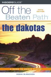 Cover of: The Dakotas Off the Beaten Path, 5th