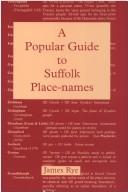Cover of: Popular Guide to Suffolk Place Names