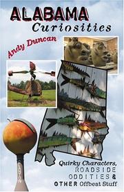 Cover of: Alabama Curiosities by Andy Duncan