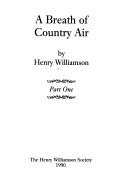 Cover of: A Breath of Country Air