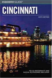 Cover of: Insiders' Guide to Cincinnati, 6th (Insiders' Guide Series)