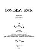 Cover of: Suffolk (Domesday Books (Phillimore)) by John Morris