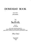 Suffolk (Domesday Books (Phillimore)) by John Morris