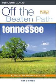 Cover of: Tennessee Off the Beaten Path, 7th