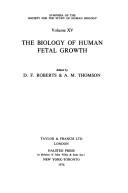 Biology of Human Fetal Growth by D. F. Roberts