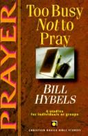 Cover of: Prayer (Christian Basics Bible Studies)