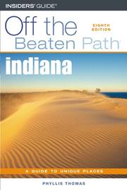 Cover of: Indiana Off the Beaten Path, 8th (Off the Beaten Path Series)