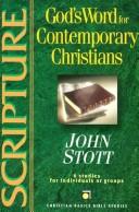 Cover of: CBBS: Scripture by John R. W. Stott