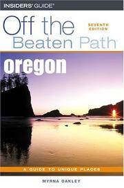Cover of: Oregon Off the Beaten Path, 7th
