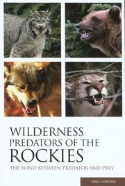 Cover of: Wilderness Predators of the Rockies by Michael Lapinski, Michael Lapinski