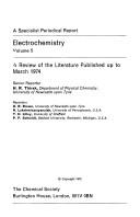 Cover of: Electrochemistry