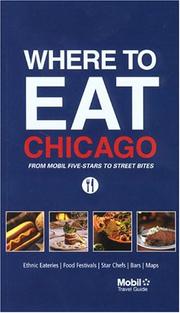 Cover of: Where to Eat Chicago (Mobil Dining Guides)