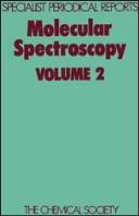 Cover of: Molecular Spectroscopy (Specialist Periodical Reports)