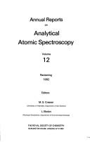 Annual Reports on Analytical Atomic Spectroscopy by M. S. Cresser