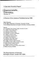 Cover of: Organometallic Chemistry, 1980 (Organometallic Chemistry)