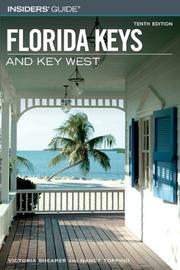 Cover of: Insiders' Guide to the Florida Keys and Key West, 10th (Insiders' Guide Series) by Nancy Toppino, Victoria Shearer