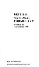 Cover of: British National Formulary, Number 21
