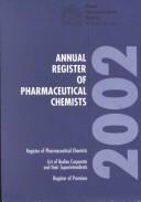 Cover of: Annual Register of Pharmaceutical Chemists 2002