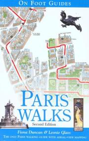 Cover of: Paris Walks, 2nd Edition (On Foot Guides)