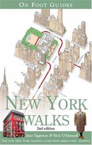 Cover of: New York Walks, 2nd Edition (On Foot Guides) by Jane Egginton, Nick O'Donnell