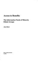 Cover of: Access to Benefits