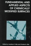 Cover of: Fundamental and Applied Aspects of Chemically Modified Surfaces (Special Publications)