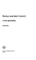 Cover of: Doctors and Their Careers