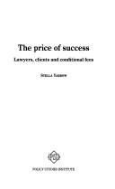 Cover of: The Price of Success by Stella Yarrow