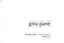 Cover of: Gina Pane