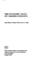 Economic Value of Careers Guidance by John Killeen
