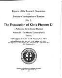 Cover of: The Excavation of Khok Phanom Di by C. F. W. Higham, R. Thosarat