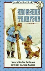Cover of: Snowshoe Thompson (I Can Read Book 3) by Nancy Smiler Levinson