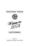 Writers' week winners 2003