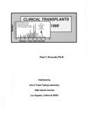Cover of: Clinical Transplants 1989