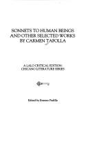 Cover of: Sonnets to Human Beings and Other Selected Works