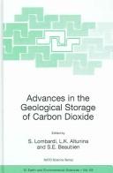 Cover of: Advances in the Geological Storage of Carbon Dioxide: International Approaches to Reduce Anthropogenic Greenhouse Gas Emissions (NATO Science)