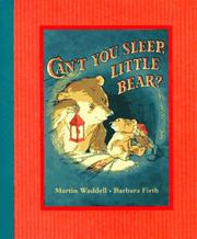 Cover of: Can't You Sleep, Little bear? little book card by Martin Waddell