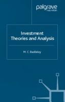 Cover of: Investment Theories Analysis