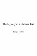 Cover of: The Mystery of a Hansom Cab by Fergus Hume
