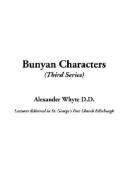 Cover of: Bunyan Characters (Third Series by Whyte, Alexander